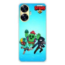 Чехлы Brawl Stars для Realme C56 (AlphaPrint)