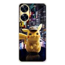 Чехлы с крутыми принтами для Realme C56 - (PREMIUMPrint) (Пикачу)