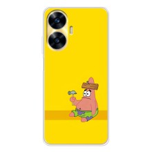Чехлы с Патриком на Realme C56 (Ошибочка)