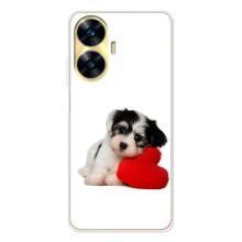Чехлы с собаками для Realme C56 (VPrint)