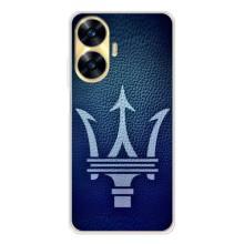 Чехлы с тематикой "Крутые машины" на Realme C56 – Лого Maserati