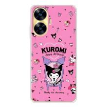 Чехлы с топовыми принтами для Реалми С56 (KUROMI)