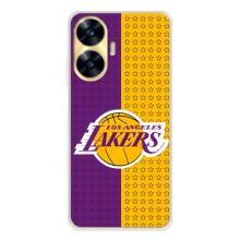 Чехлы с топовыми принтами для Реалми С56 (Лейкерс)