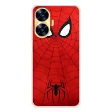 Чехол с человеком пауком для Realme C56 - (AlphaPrint) (Паук (Марвел))