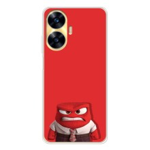 Чохол Головоломка для Realme C56 - (AlphaPrint) – Гнів