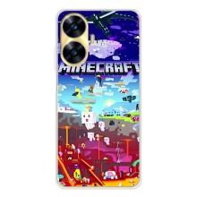 Чехол майнкрафт для Realme C56 – MINECRAFT