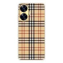 Чехол с Брендами одежды на Реалми С56 – Burberry стиль