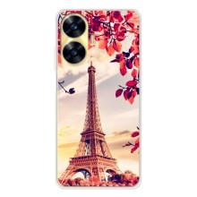 Чехол с Эйфелевой башней на Realme C56 – Paris photo