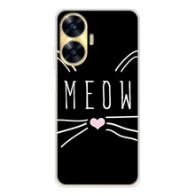 Бампер с изображением Котиков для Реалми С56 – КОТИК MEOW