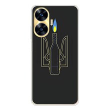 Чехол с картинкой (Патриотический ГЕРБ) на Realme C56 (Герб - Молотова)