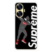 Чехол для Realme C56 с картинкой Supreme (AlphaPrint)