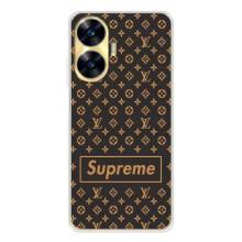 Чехол для Realme C56 с картинкой Supreme (AlphaPrint)