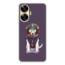 Чехол с принтом Собаки Патрон для Realme C56 (Модный Патрон)