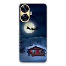 Чехол Санта Клаус для Realme C56 (Санта)