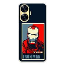 Чехол Супергерой Железный человек на Realme C56 – Art Iron man