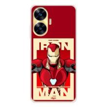 Чехол Супергерой Железный человек на Realme C56 – Iron man
