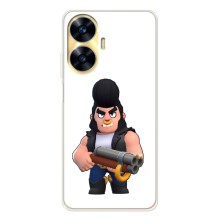 Чохол (ТПУ) з Героями Бравл Старс на Realme C56 (Булл)