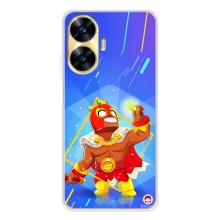 Чохол (ТПУ) з Героями Бравл Старс на Realme C56 (Ель Прімо)