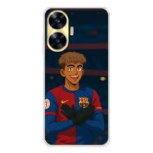 Чехол с футболистом Ламин Ямаль Realme C56 (Футболист Ямал)