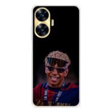 Чехол с футболистом Ламин Ямаль Realme C56 (Yamal 19)
