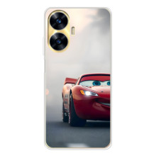 Силиконовый чехол Маквин для Realme C56 – Маквин на трасе