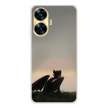 Чехол как приручить дракона на Realme C56 – Беззубик