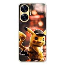 Чехол с Пикачу на Realme C56