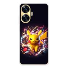 Чехол с Пикачу на Realme C56