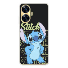 Чехол с принтом Стич на Realme C56 (Stitch 626)