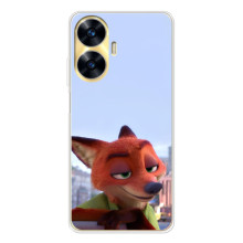 Чехол Зоотрополіс на Realme C56 – Лис Ник