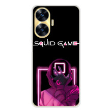 Чехол Гра в кальмара для Realme C56