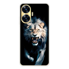 Чехол с картинкой «Хищники» для Realme C56 – Лев