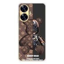 Крутые Чехлы Луи Виттон для Realme C56 (AlphaPrint) (Медведь Луи Витон)