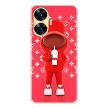 Крутые Чехлы Луи Виттон для Realme C56 (AlphaPrint) (Модный стиль)