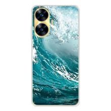 Летний Чехол на Realme C56 – Морская волна