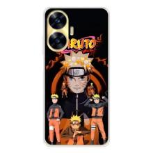 Naruto Anime Чехлы для Реалми С56 (AlphaPrint)