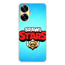 Силіконовый Чохол на Realme C56 з картинкою Brawl Stars (Бравл Старс)
