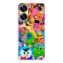 Силіконовый Чохол на Realme C56 з картинкою Brawl Stars (Brawl-Stars)