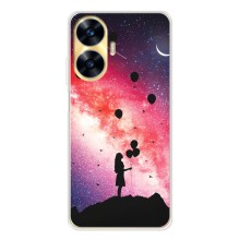 Силіконові Чохли Коханій людині для Realme C56 – Кулі в небі