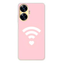 Силіконові Чохли Коханій людині для Realme C56 – WiFi Love