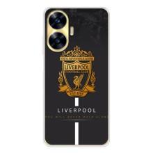 Силиконовые Чехлы принт Футбол на Realme C56 – Liverpool