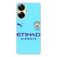 Силиконовые Чехлы принт Футбол на Realme C56 – Man City
