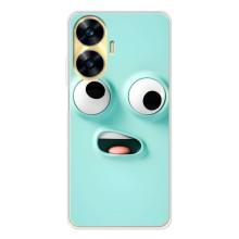 Силиконовые Чехлы (смешные стикеры) для Realme C56 – мордочка