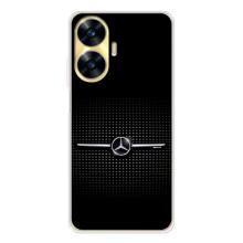 Силиконовый бампер с картинкой машины на Realme C56 – Mercedes