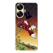 Силиконовый чехол для Realme C56 (Скрудж Луи Виттон)