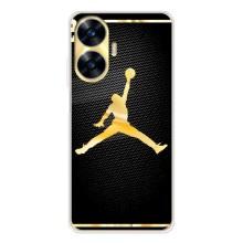 Силиконовый Чехол Nike Air Jordan на Реалми С56 – Джордан 23
