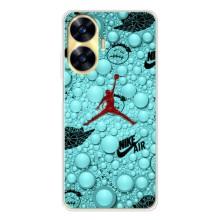Силиконовый Чехол Nike Air Jordan на Реалми С56 – Джордан Найк