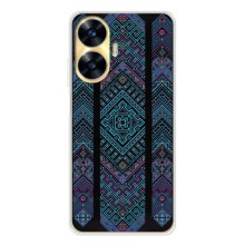 Силиконовый Чехол на Realme C56 (Крутой орнамент)
