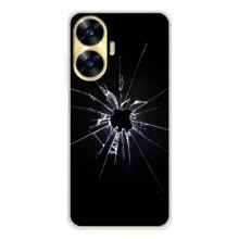 Текстурний Чохол для Realme C56 – Бите скло