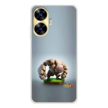 Чехол з героями Клеш Рояль для Realme C56 (Клеш Кланс)